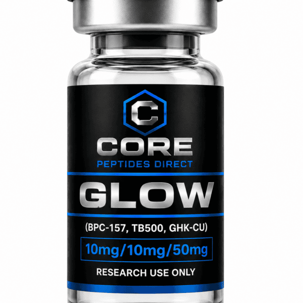 GLOW (BPC-157, TB500, GHK-CU) 10mg/10mg/50mg