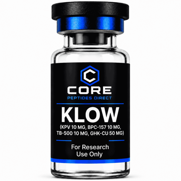 KLOW (KPV 10 MG, BPC-157 10 MG, TB-500 10 MG, GHK-CU 50 MG)